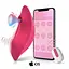 Вакуумний міні-вібратор для клітора з вібрацією (9+9 режимів) для iOS без пульта Д/У - мініатюра 1