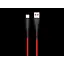 Автомобильное зарядное устройство DK+кабель Warp Charge 2USB 40W (QK739) red - миниатюра 6