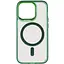 Чохол Epik TPU Iris with MagSafe для Apple iPhone 13 Pro Max 6.7 Зелений - мініатюра 1