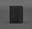 Кожаная обложка для ID-паспорта и водительского заседания 4.0 Карбон черный - миниатюра 1