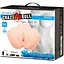 Мастурбатор з подвійною вібрацією і двома входами Crazy Bull-Veronica Dual Vagina and Anal, BM - 00900T72ZK, Телесный - мініатюра 13