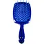 Щетка для волос Salon Professional продувная 20 см SP0099 SL, Синяя - мініатюра 1