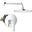 Душева система прихованого монтажу Grohe Eurosmart (33556003+28576000+27541001) UA33556003, Хром - мініатюра 1