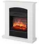 Электрокамин ArtiFlame Collins AF18B белый - миниатюра 1