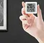 Міні РК-цифровий термометр і гігрометр — портативний вимірювач температури та вологості для дому та вулиці - мініатюра 6