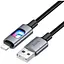 Кабель Hoco Lightning New charging data cable U144 1.2 м 2.4A - мініатюра 1