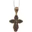 Золотий хрестик Золотий вік. Розп'яття Христа. 31525-3/01/4 - мініатюра 1