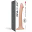 Насадка для страпону Strap-On-Me Dual Density Dildo Flesh M двошарова гнучка діаметр 3.3 см - мініатюра 4