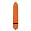 Мини вибропуля с 10 режимами вибрации 9,3 см Оранжевый - миниатюра 1