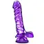 Фалоімітатор Blush Yours Basic, 19 см (фіолетовий) - мініатюра 1