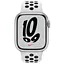 Apple Watch Series 7 Nike 41mm Pure Platinum/Black Nike MKN33 UA - миниатюра 1