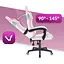 Компьютерное кресло Hell's Chair HC-1004 Rainbow Pink - миниатюра 6