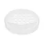 Крышка-дуршлаг полиэтиленовая на банку сливная для слива рассола, маринада, компота из банки Белый 87996 - миниатюра 1