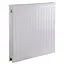 Радіатор сталевий панельний Kalite 11 низ/справа 500x500 (без INNER) 000024193, Білий - мініатюра 1