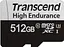 Карта памяти Transcend 512GB microSD w/ adapter U1, High Endurance (170TB) (TS512GUSD350V) (FFSDTR02110) - миниатюра 1
