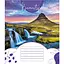 Зошит учнівський "Красиві водоcпади" 018-530100K-1 в клітинку, 18 аркушів - мініатюра 1