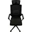 Офисное кресло GT Racer B-114H, черное (B-114H Black) - миниатюра 12