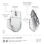 Беспроводная мышь Logitech MX Master 3S for Mac Performance Wireless Pale Grey (910-006572) - миниатюра 6
