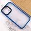 Чохол Epik TPU+PC Metal Buttons для Apple iPhone 14, 6.1 Блакитний - мініатюра 4