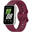 Ремінець DK для Samsung Galaxy Fit3 (R390) Silicone Sport Band (red wine) - мініатюра 2