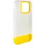 Чохол Epik TPU+PC Bichromatic для Apple iPhone 13 Pro 6.1 Matte/Yellow - мініатюра 3
