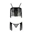 Комплект белья Passion KASSANDRA Set OpenBra black L/XL - миниатюра 5