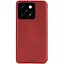 Кожаный чехол-книжка GETMAN Cubic (PU) для Motorola Moto G75 5G Красный - миниатюра 3