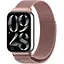 Ремінець DK CDK для Xiaomi Mi Smart Band 9 Pro Metal Milanese Loop Magnetic (017123) (pink rose) - мініатюра 2