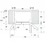 Холодильник Gorenje SBS 179x68x91 см 2 дв. Х 368 л М 167 л A++ NF Plus Інвертор диспенсер дисплей сірий - мініатюра 10