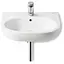 Умивальник Roca Meridian-N A327243000, Білий - мініатюра 1