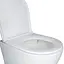 Унитаз подвесной Qtap Robin New безободковый с сиденьем Soft-close QT1333046EUQW, Белый - миниатюра 4