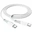 Кабель Hoco X70 Ferry 60W charging data cable Type-C to Type-C Білий - мініатюра 1