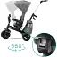 Трехколесный велосипед Kinderkraft Easytwist Platinum Grey (KKRETWIGRY0000) - миниатюра 6