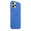 Чехол Silicone Case Full Protective AA для Apple iPhone 14 Plus 6.7 Синий/Capri Blue - миниатюра 2