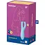 Кліторальний смарт вібратор Satisfyer Threesome 4 Blue - мініатюра 4
