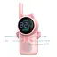 Детская рация Walkie Talkie D25 Pink - миниатюра 3