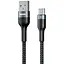 Кабель Remax Sury 2 USB 2.0 to Type-C 2.4A 1 м чорний (RC -064a-b) - мініатюра 1