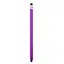 Стилус ємнісний, двосторонній, алюмінієвий, фіолетовий. - мініатюра 1
