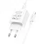 Комплект зарядного устройства Hoco C76A Pro 1Type-C PD/QC 30W PPS Type-C to Type-C White - миниатюра 7