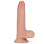 Фалоімітатор на присосці Dual-Layered Silicone Cock Flesh 18 см тілесний - мініатюра 3
