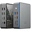 Переходник HUB WIWU Matrix docking station 16in1 W1601 Gray - миниатюра 1