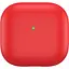 Чехол AhaStyle Ultra-Thin Colorful Silicone Case для Airpods 4 Red (CP-WG172-RD) [133830] - миниатюра 1