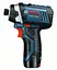 Вертолет ударный аккумуляторный Professional GDR 12V-105 12В Bosch teh0025344 - миниатюра 2