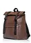 Жіночий рюкзак Sambag RollTop Milton шоколадний 41 х 30 х 16 см (24211020) - мініатюра 2