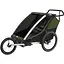 Дитяча коляска Thule Chariot Cab Double (Cypress Green) (TH 10204021) - мініатюра 2
