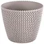 Горшок для растений Prosperplast Splofy бежевый, 8 л - миниатюра 1