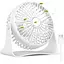 Портативний настільний вентилятор USB-вір Lafhome USB-вер 360° - мініатюра 1