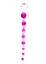 Анальная цепочка Boss Jelly Anal Beads 26х2.8 см (розовый) - миниатюра 3