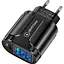 Зарядний пристрій Mirrow 3 USB Type-C Super Charge/Quick Charge 3.0 5V/2.4A Black (355621451) - мініатюра 8