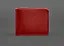 Шкіряне портмоне 4.1 (4 кишені) червоне - мініатюра 1
